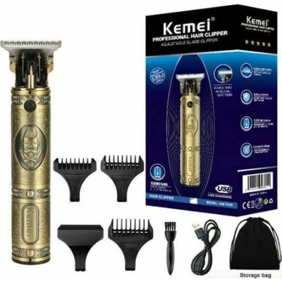   Kemei km-700H Κουρευτικη Ξυριστικη Επαναφορτιζομενη