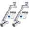 Σετ Φιλτρα με Επεκταση Μεταλλικα Chrome Long-1440