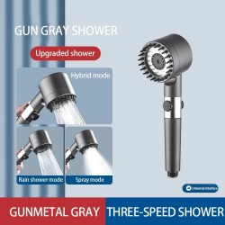 Τηλεφωνο GunmetalGray Three Speed Shower 707