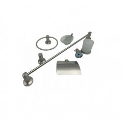 Σετ μπανιου INOX Carusso 6τμχ