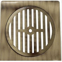 ΣΧΑΡΑΚΙ 120x120mm ΤΕΤΡΑΓΩΝΟ ΜΠΡΟΝΖΕ