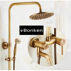 Στήλη Ντουζ Αναμεικτική Bronze Bonken HT-992