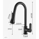Μπαταρία Κουζίνας  Ντουζ Inox Heavy Μαύρo Bonken HT-1200
