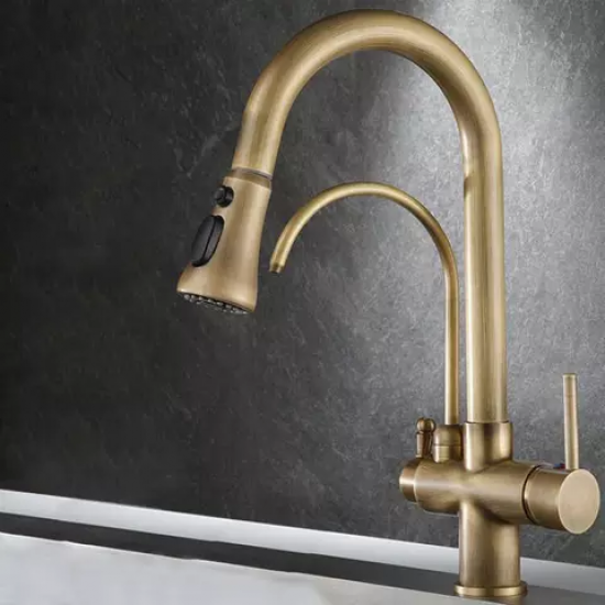 Τρίοδη Μπαταρία Κουζίνας Bronze Bonken HT-1664