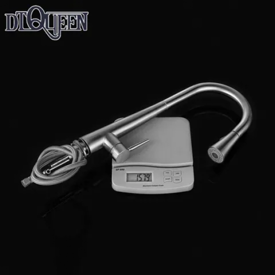 Μπαταρια Κουζινας Συρομενο Ντους SUS304 Inox Acagio