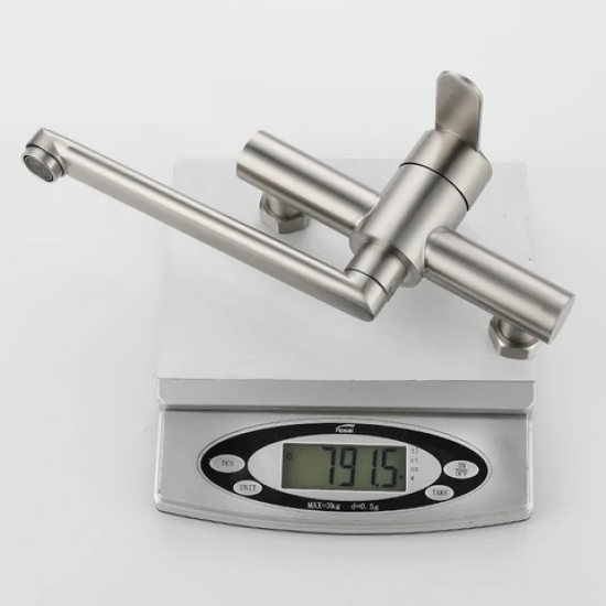 Επιτοιχια Μπαταρια Τοιχου Ssus 304 Satine Mat 