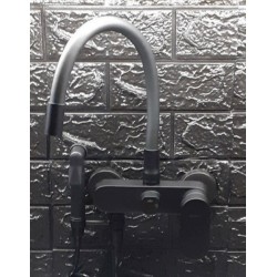 Μπαταρία Κουζίνας Σπαστή Μαύρο-Γκρι Bonken HT-1788