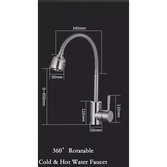 ΜΠΑΤΑΡΙΑ Κουζινας inox satine TRENDY BF-53