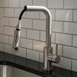 Μπαταρία Κουζίνας Ντους Χαμηλή Inox SUS304 Bonken HT-2900