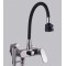 Βρύση Τοίχου Μαύρο-Chrome Σπαστή Nτους Bonken HT-5200