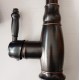 Μπαταρία Κουζίνας Ντουζ Antique Μαύρο-Bronze Bonken HT-6820
