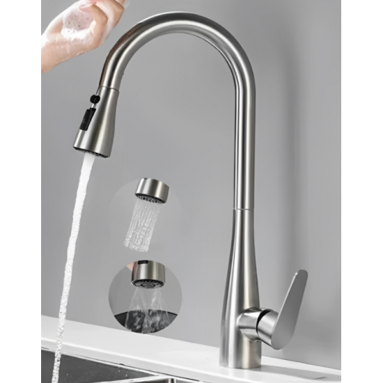 Μπαταρία Κουζίνας Inox-Mat SUS304 Bonken HT-1517