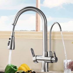 Τρίοδη μπαταρία κουζίνας Ιnox Bonken HT-1664E