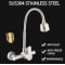 Επιτοιχια Μπαταρια Τοιχου inox stainless 304 Bozzo