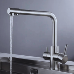  Ανοξειδωτη Τριοδη Βρυση  Inox-Mat Bonken HT-1941