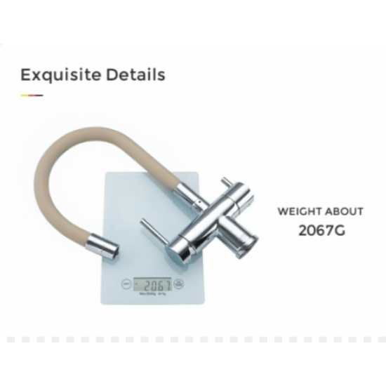 Τρίοδη Μπαταρία Σπαστή Μπεζ-Chrome Bonken ST-082917BC