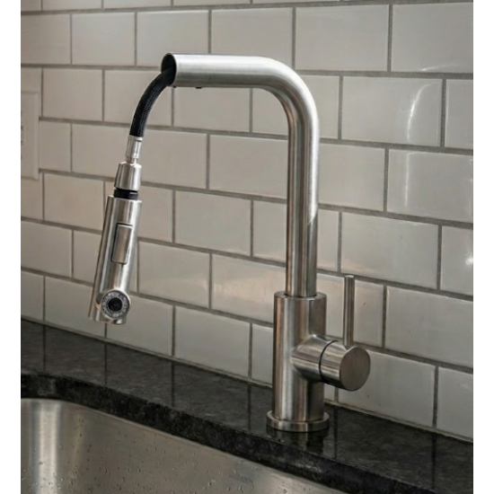 Μπαταρία Κουζίνας Ντους Inox SUS304 Bonken HT-2900