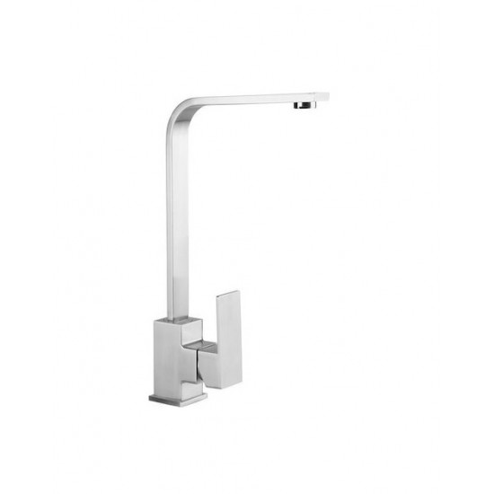 Emerald 0203 10-15-0211 Ψηλή Μπαταρία Κουζίνας Πάγκου Inox Ασημί