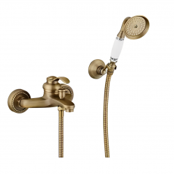 Μπαταρία Μπάνιου Bronze Antique Πλήρες Σετ Bonken HT-4015 Μπαταρία Μπάνιου Bronze Antique Πλήρες Σετ Bonken HT-4015