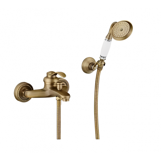 Μπαταρία Μπάνιου Bronze Antique Πλήρες Σετ Bonken HT-4015