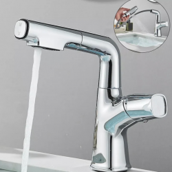 Μπαταρία Κουζίνας Chrome Χαμηλή Ντουζ Bonken HT-4086 Μπαταρία Κουζίνας Chrome Χαμηλή Ντουζ Bonken HT-4086