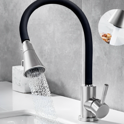 Μπαταρία Κουζίνας Σπαστή Inox SUS304 MIlo