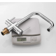 Τρίοδη Μπαταρία Κουζίνας Χαμηλή Chrome Bonken HT-3005