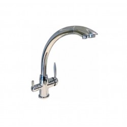 FAU-02 Μπαταρία Κουζίνας Πάγκου Chrome