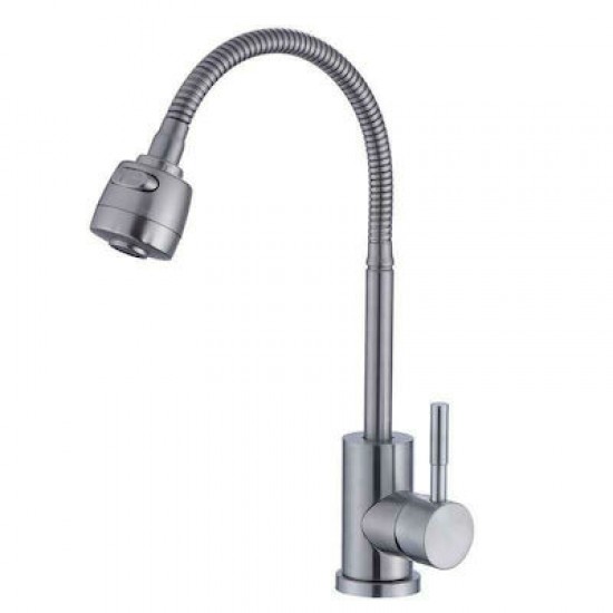ΜΠΑΤΑΡΙΑ Κουζινας inox satine TRENDY BF-53