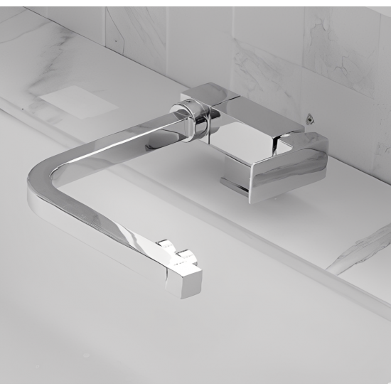 Σπαστή Τρίοδη Μπαταρία Κουζίνας Inox Bonken ST-7003MN