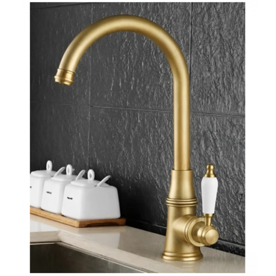 Μπαταρία Κουζίνας Bronze Retro Antique Bonken HT-6346