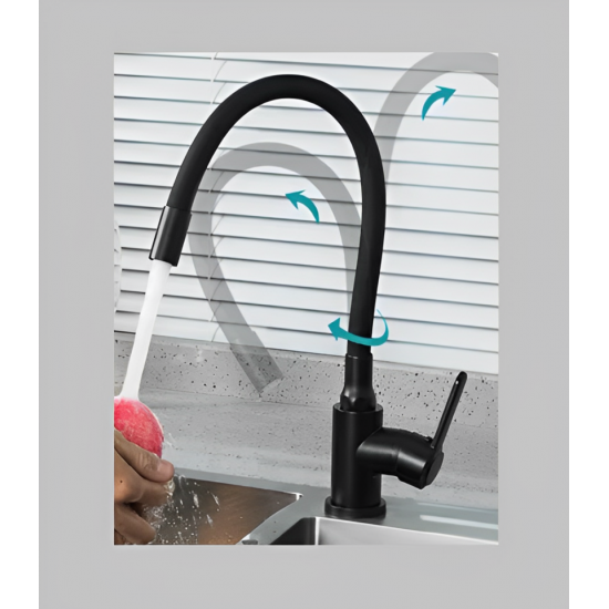 Μπαταρία Κουζίνας Μαύρη Σπαστή Bonken HT-1990