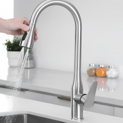 Μπαταρία Κουζίνας Inox-Mat SUS304 Bonken HT-1517