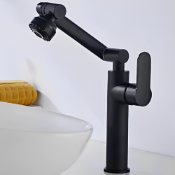 Μπαταρία Νιπτήρα Μαύρη Ψηλή Σπαστή Bonken HT-1538