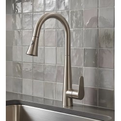 Μπαταρία Κουζίνας Inox Mat Ντους Bonken HT-7001