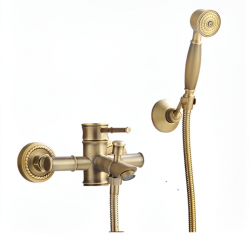 Μπαταρία Μπάνιου Μπρονζέ Πλήρες Σετ HT-1935