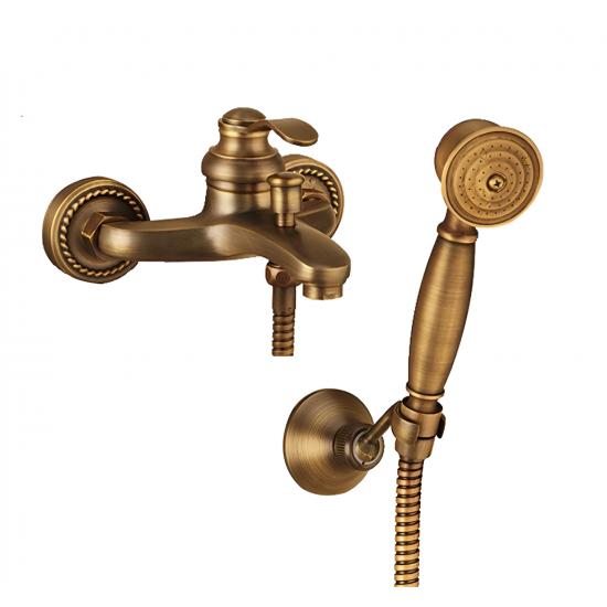 Μπαταρία Μπάνιου Bronze Antique 6005