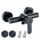 Μπαταρία Ντουζιέρας Μαύρη Stainless steel Bonken HT-1720