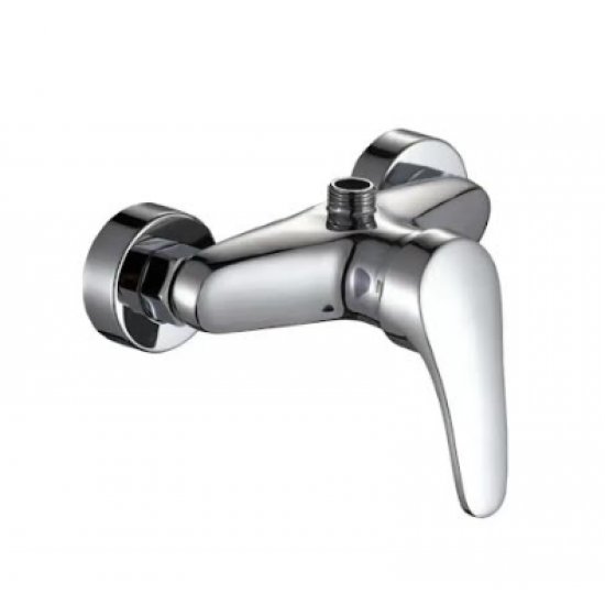 Μπαταρία Ντουζιέρας Chrome Ορείχαλκος (Brass) Bonken ST-2651