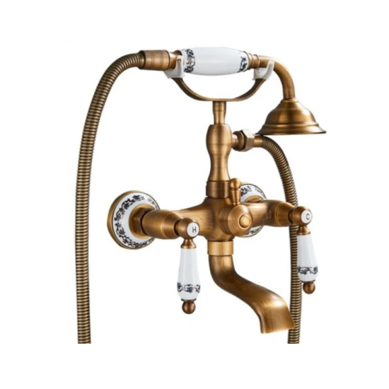 Μπαταρία Μπρονζέ Μπάνιου Πλήρες Σετ Bonken ST-210