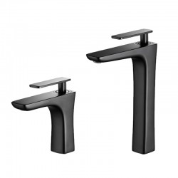 Σετ Μπαταριες Νιπτηρος Μαυρο Ψηλη -Χαμηλη stainless 304