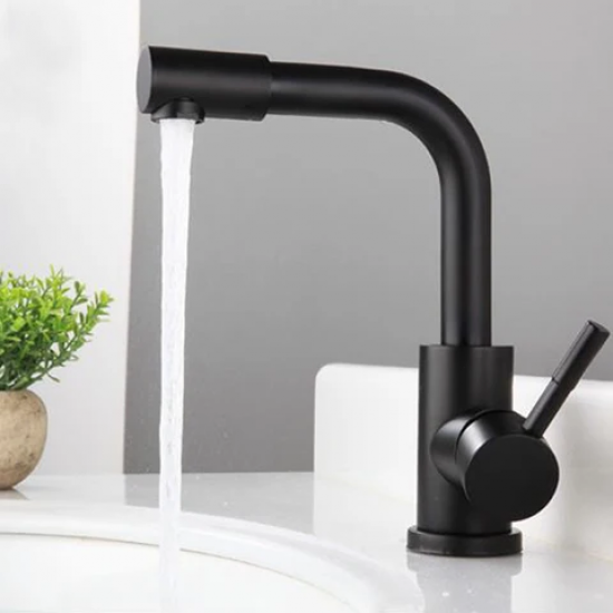 Μπαταρια Νιπτηρα Μαυρη stainless 304 Maurigio