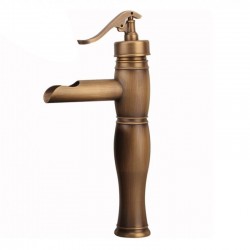 Μπαταρια Νιπτηρα Bronze Ψηλη καταρρακτης Celio