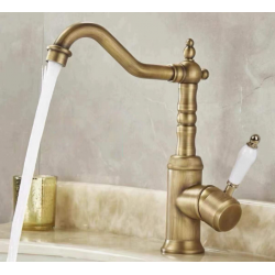 Μπαταρία Νιπτήρα Bronze Antique Caserta