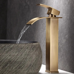 Μπαταρία Νιπτήρα Bronze Ψηλή Βonken HT-1820Z