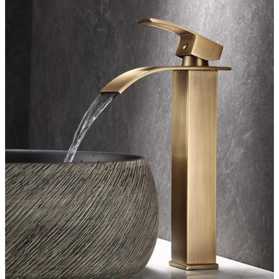 Μπαταρία Νιπτήρα Bronze Ψηλή Βonken HT-1820Z