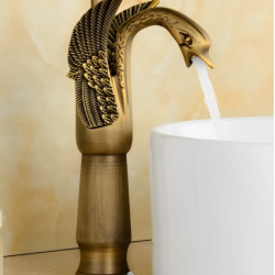 Μπαταρία Νιπτήρα Bronze Antique Υψηλή Bonken Pegasos2