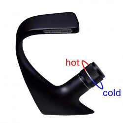 Αναμεικτικη Μπαταρια Νιπτηρα Μαυρη Barolo