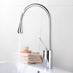 Μπαταρία Νιπτήρος Ψηλή Chrome GL-3569