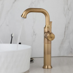 Μπαταρία Νιπτήρα Bronze Ψηλή Bonken HT-3041